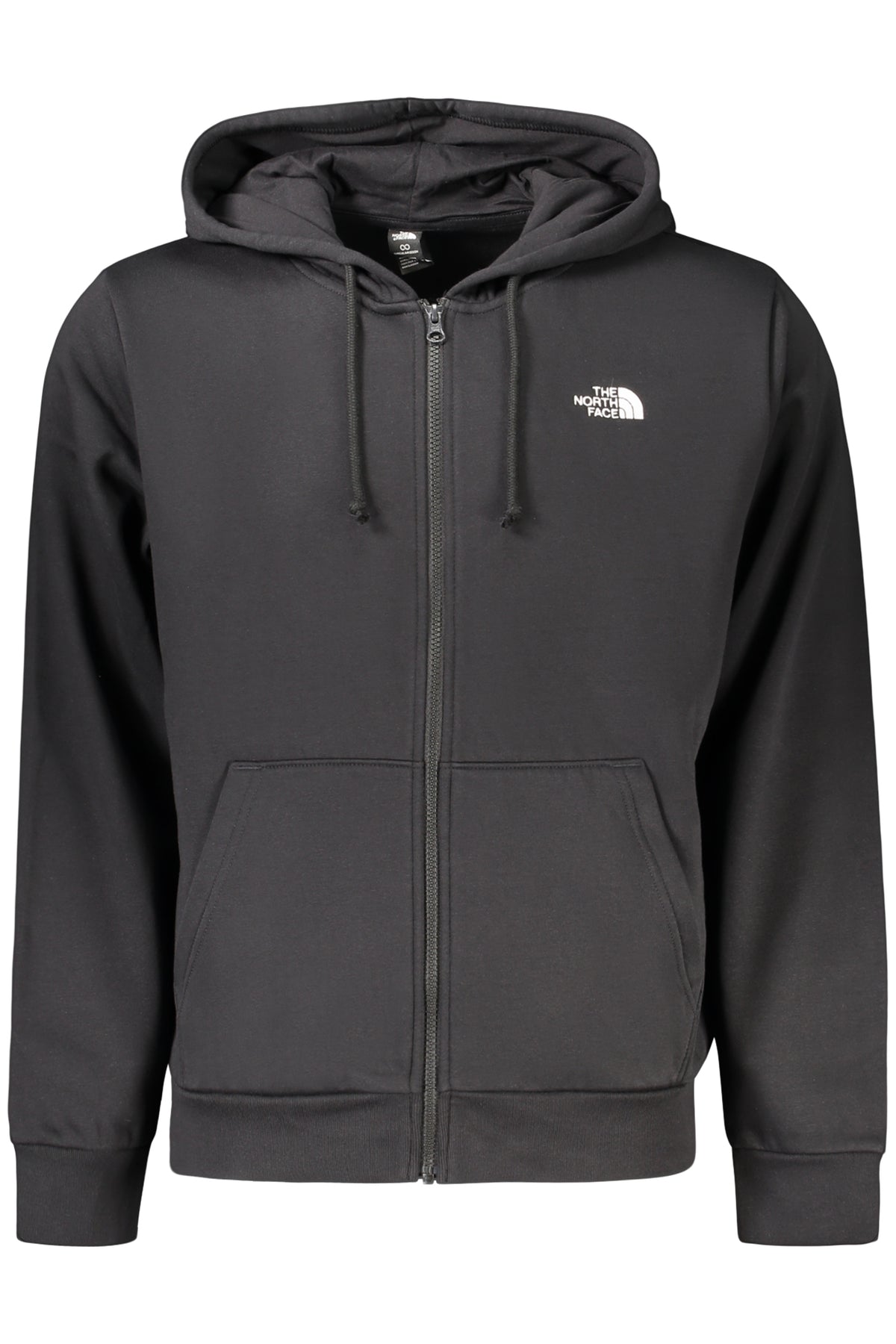 THE NORTH FACE FELPA CON ZIP UOMO NERO