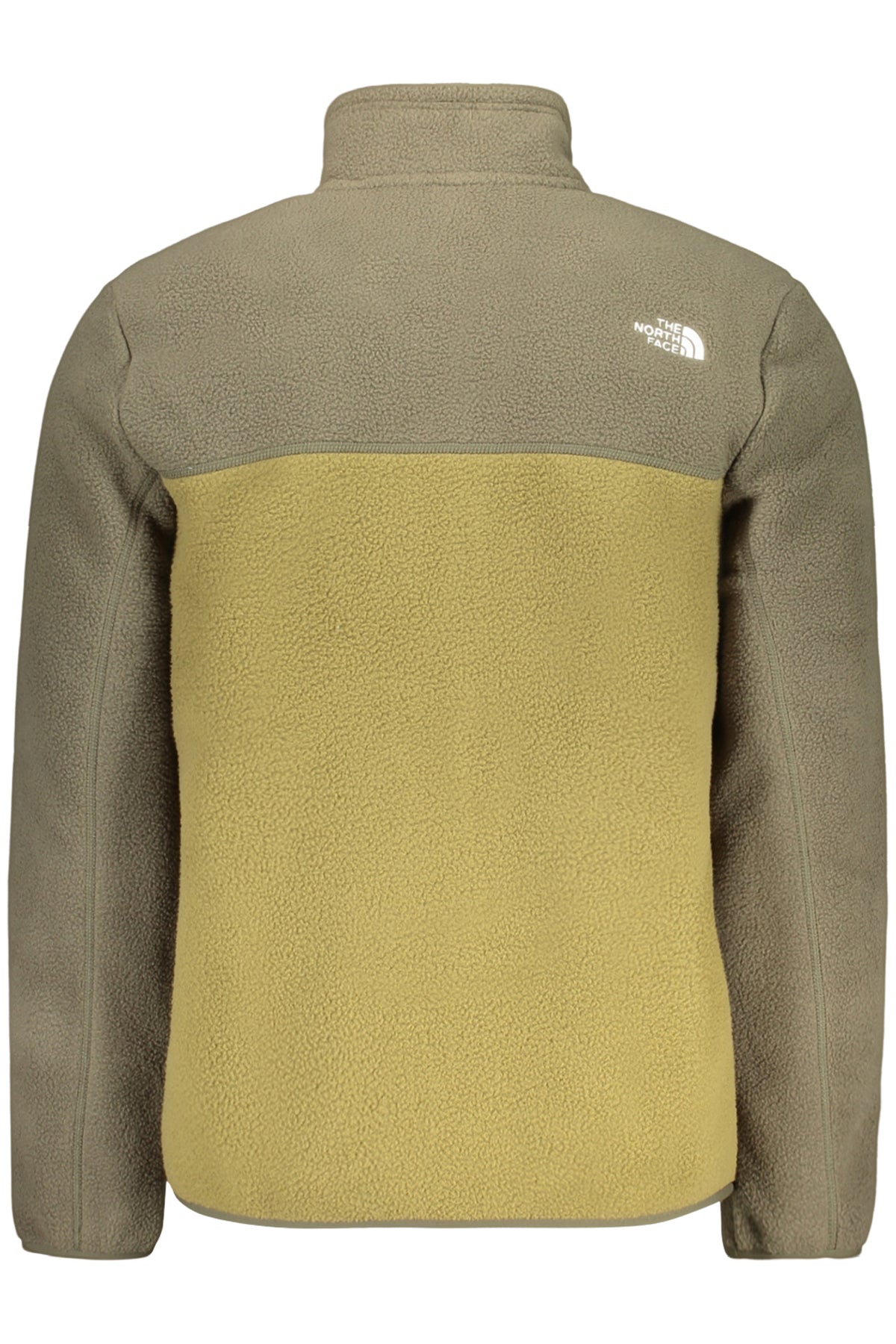 THE NORTH FACE FELPA CON ZIP UOMO VERDE
