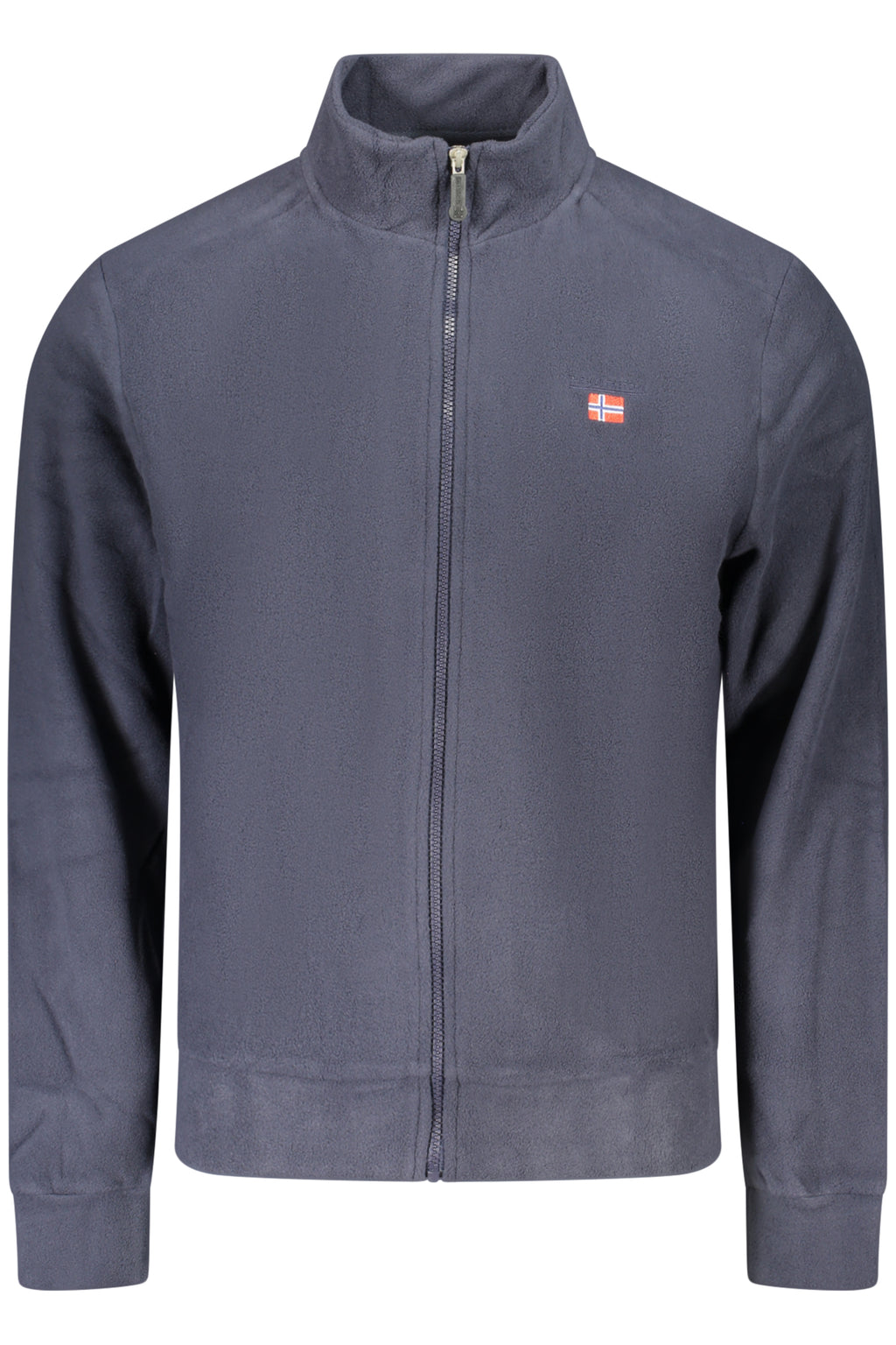 THE NORTH STONE FELPA CON ZIP UOMO BLU