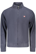 THE NORTH STONE FELPA CON ZIP UOMO BLU