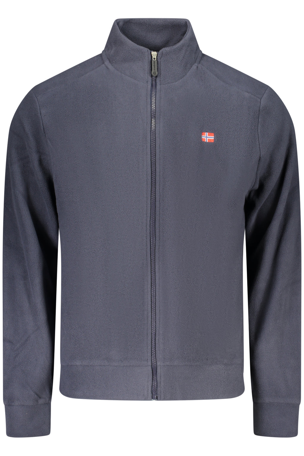 THE NORTH STONE FELPA CON ZIP UOMO BLU