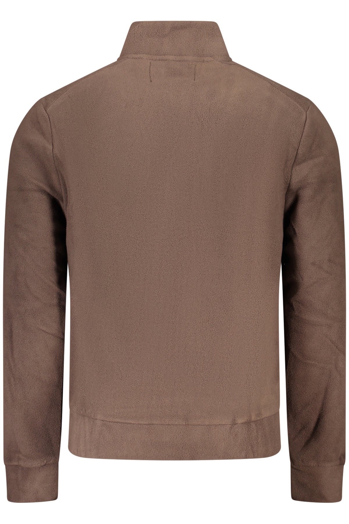 THE NORTH STONE FELPA CON ZIP UOMO MARRONE