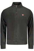 THE NORTH STONE FELPA CON ZIP UOMO NERO