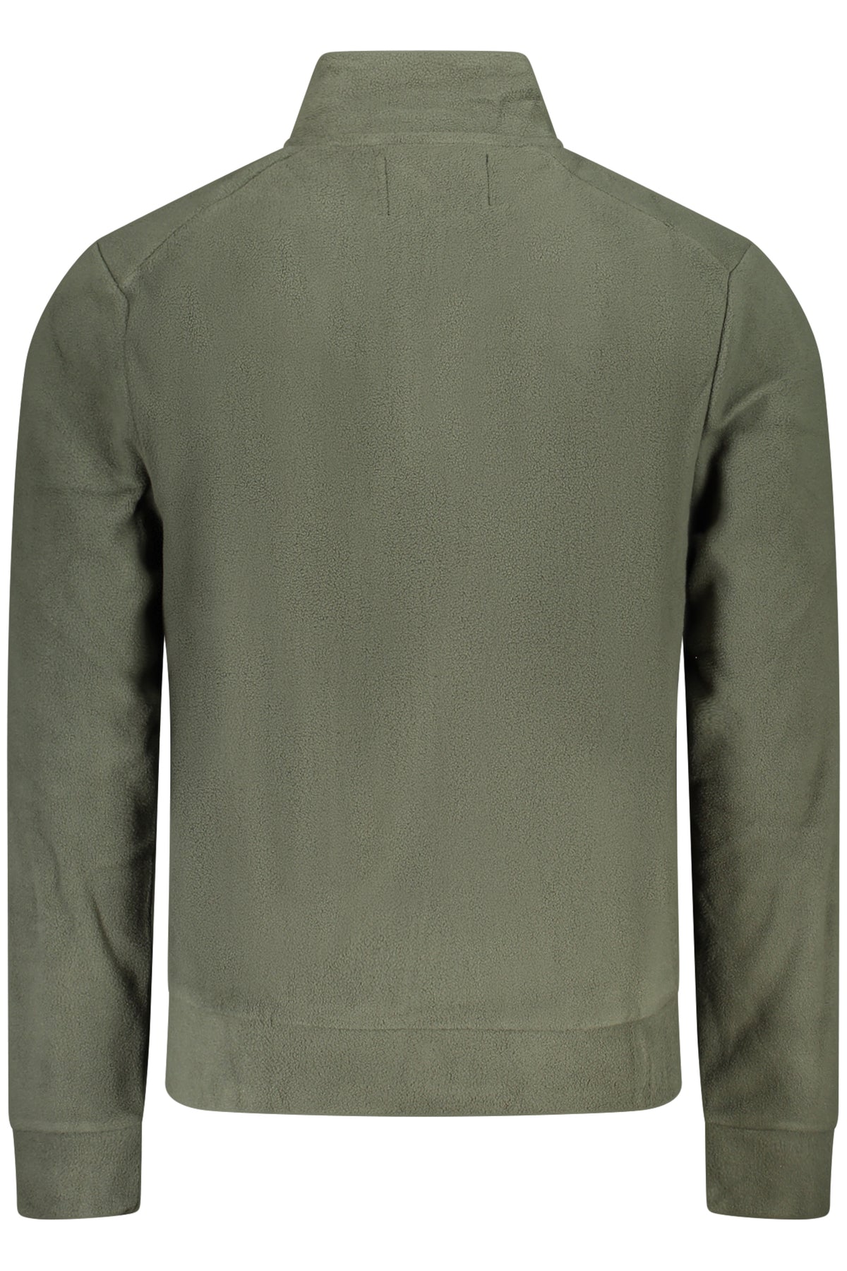 THE NORTH STONE FELPA CON ZIP UOMO VERDE