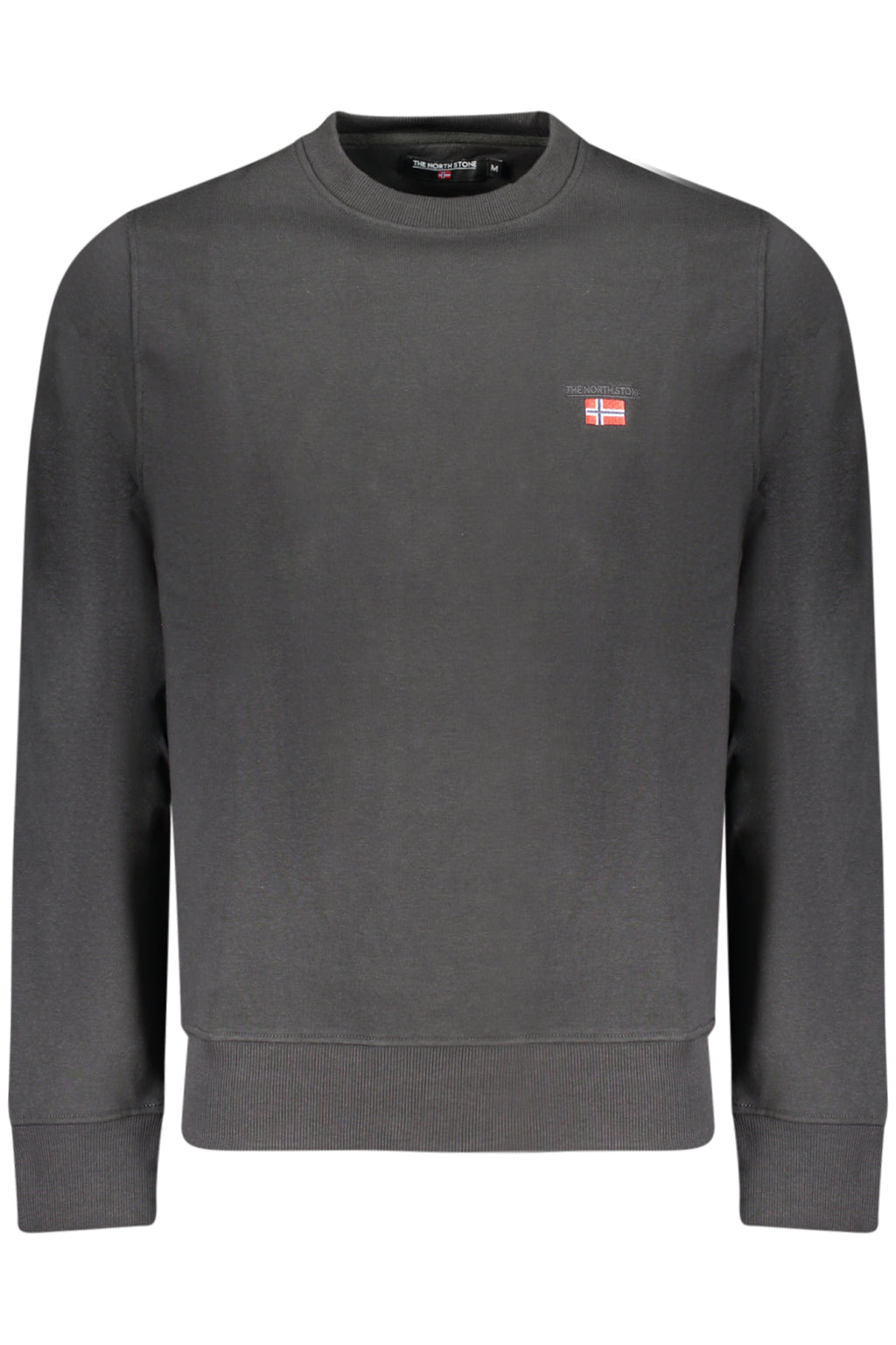 THE NORTH STONE FELPA SENZA ZIP UOMO NERO