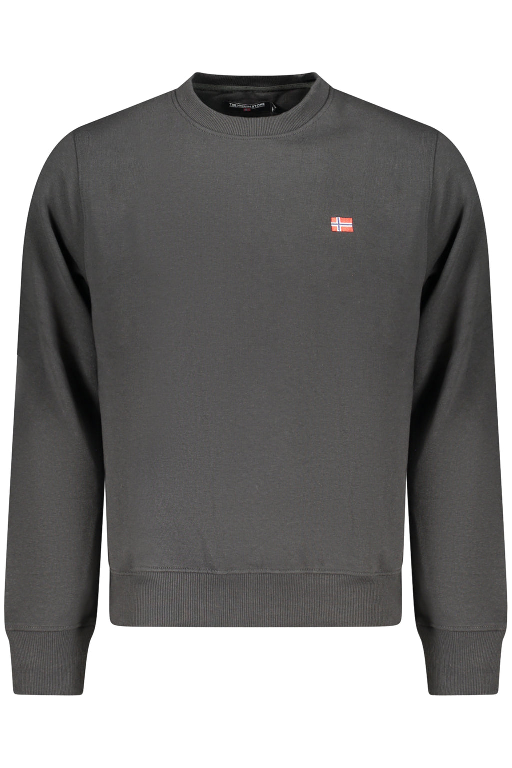 THE NORTH STONE FELPA SENZA ZIP UOMO NERO
