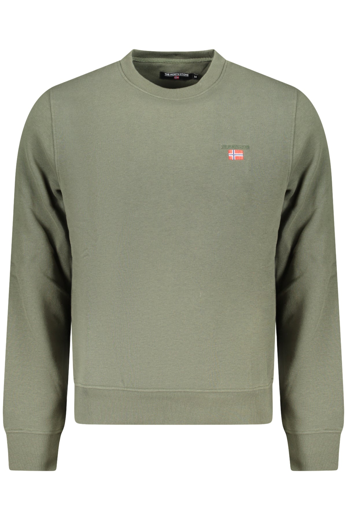 THE NORTH STONE FELPA SENZA ZIP UOMO VERDE