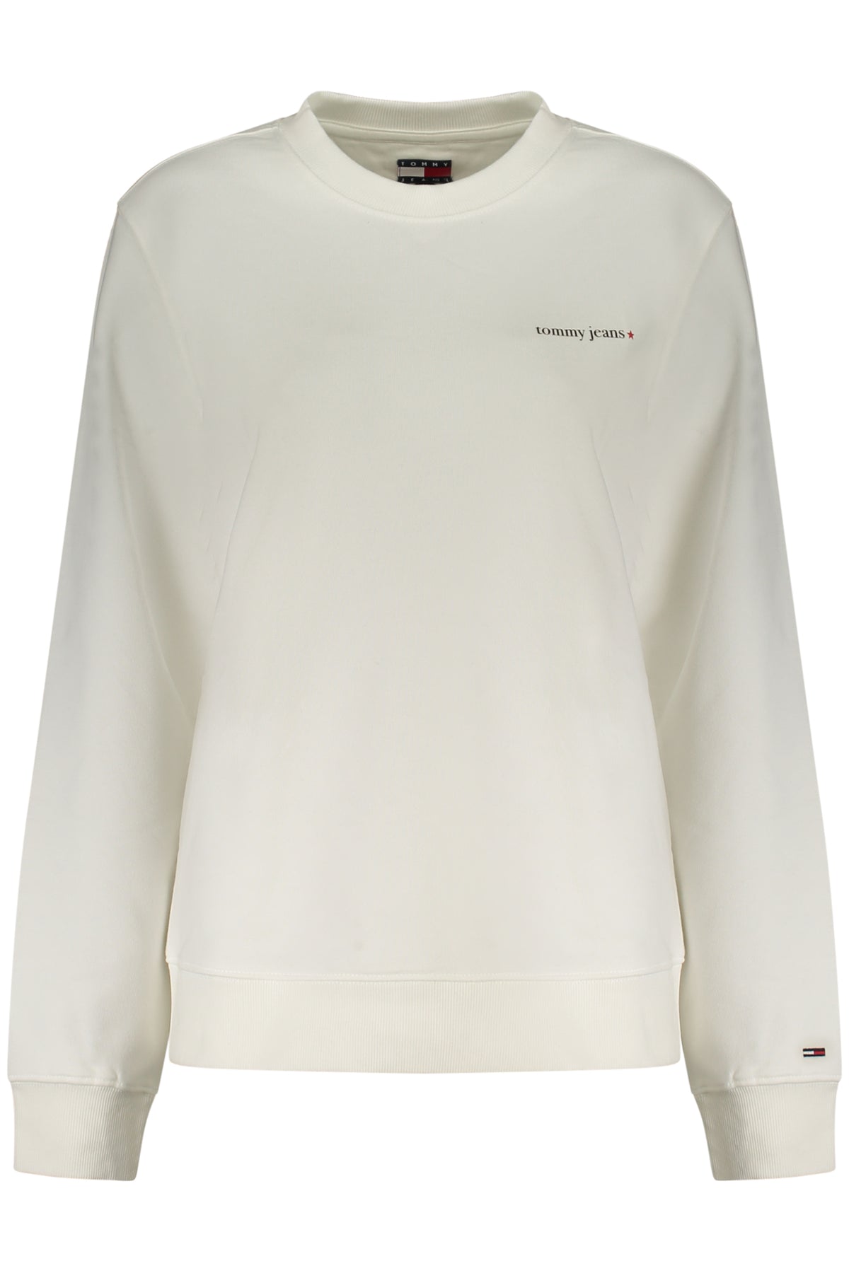 TOMMY HILFIGER FELPA SENZA ZIP DONNA BIANCO