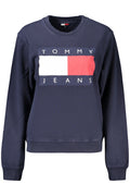 TOMMY HILFIGER FELPA SENZA ZIP DONNA BLU