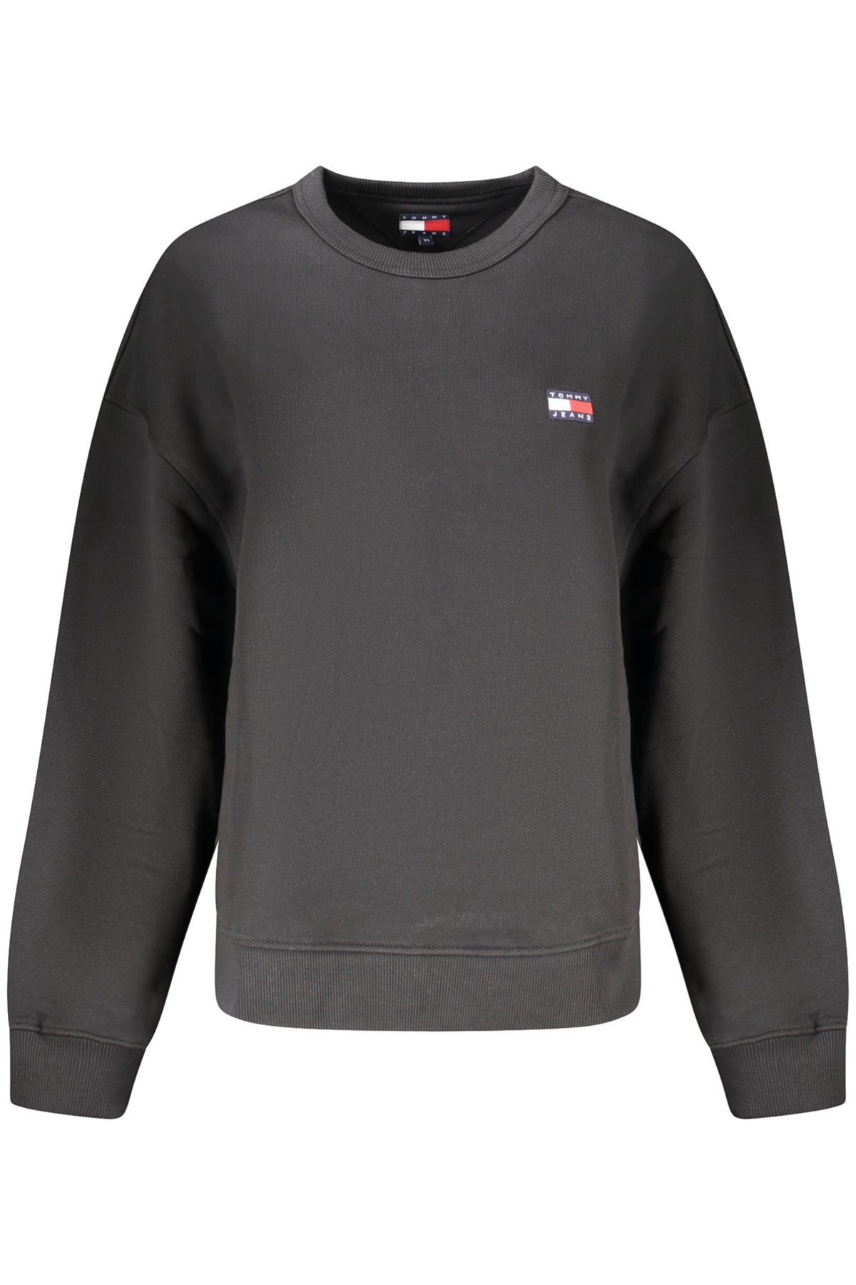 TOMMY HILFIGER FELPA SENZA ZIP DONNA NERO