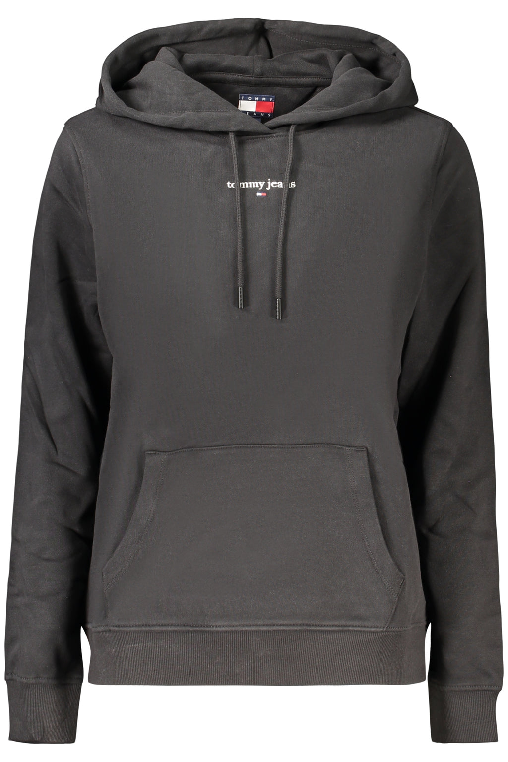 TOMMY HILFIGER FELPA SENZA ZIP DONNA NERO