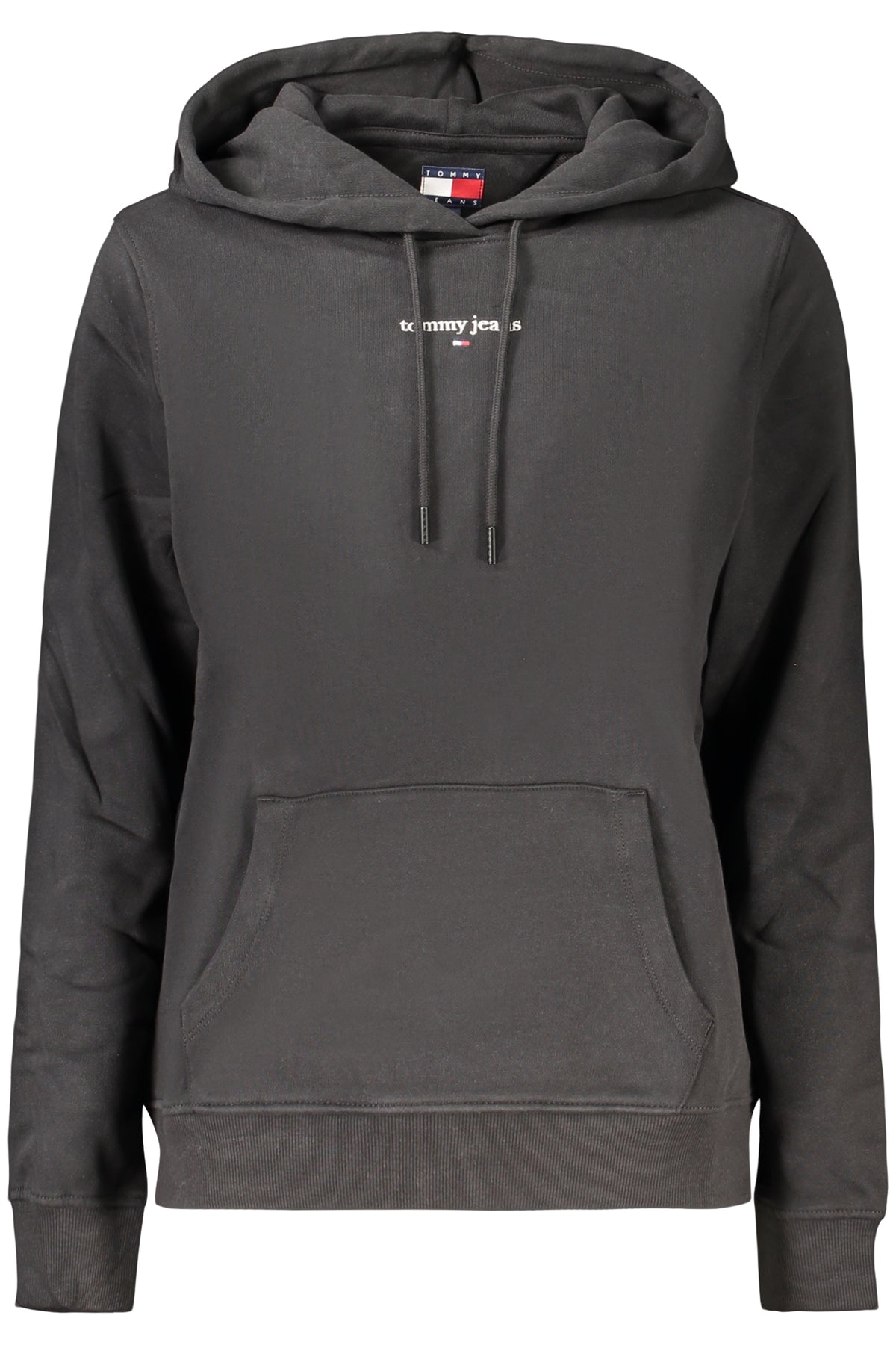 TOMMY HILFIGER FELPA SENZA ZIP DONNA NERO