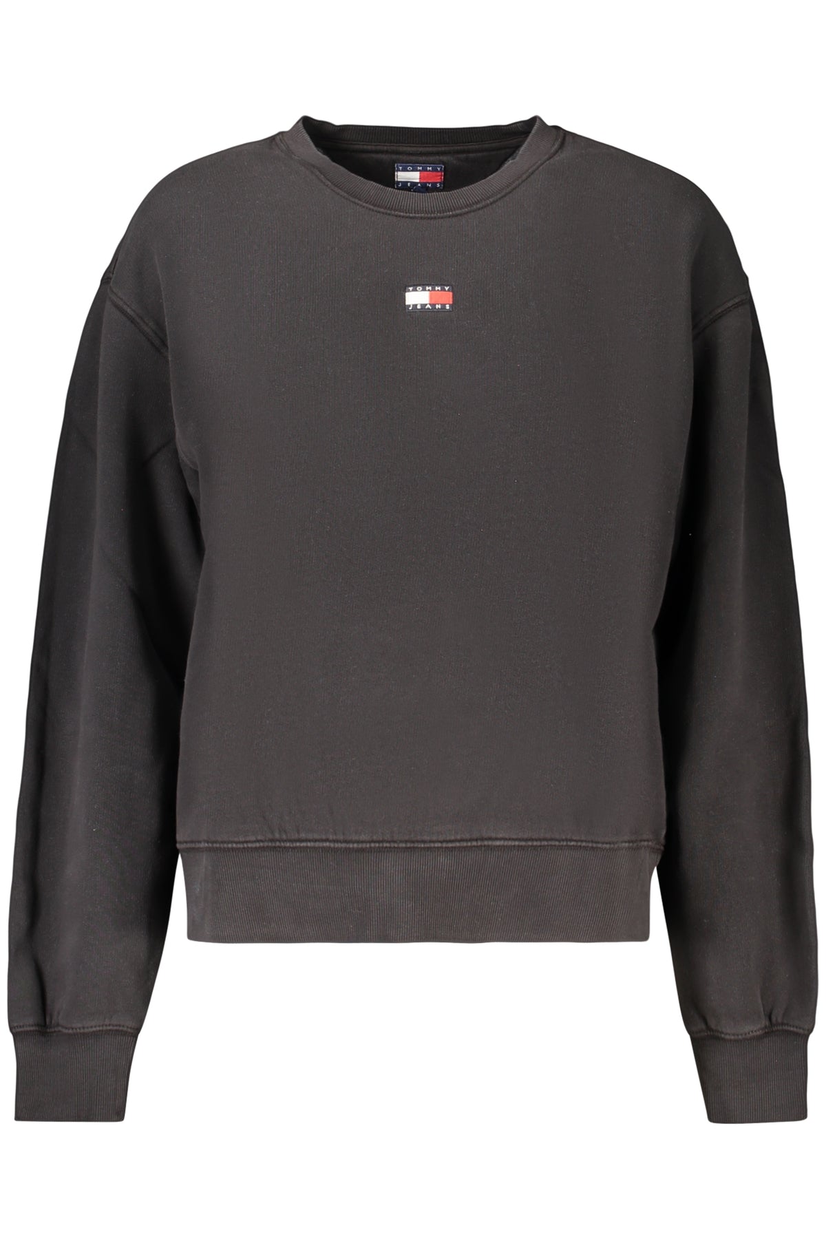 TOMMY HILFIGER FELPA SENZA ZIP DONNA NERO