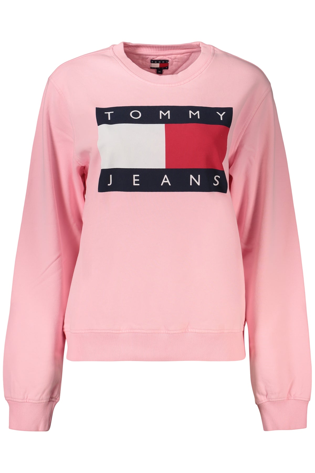 TOMMY HILFIGER FELPA SENZA ZIP DONNA ROSA