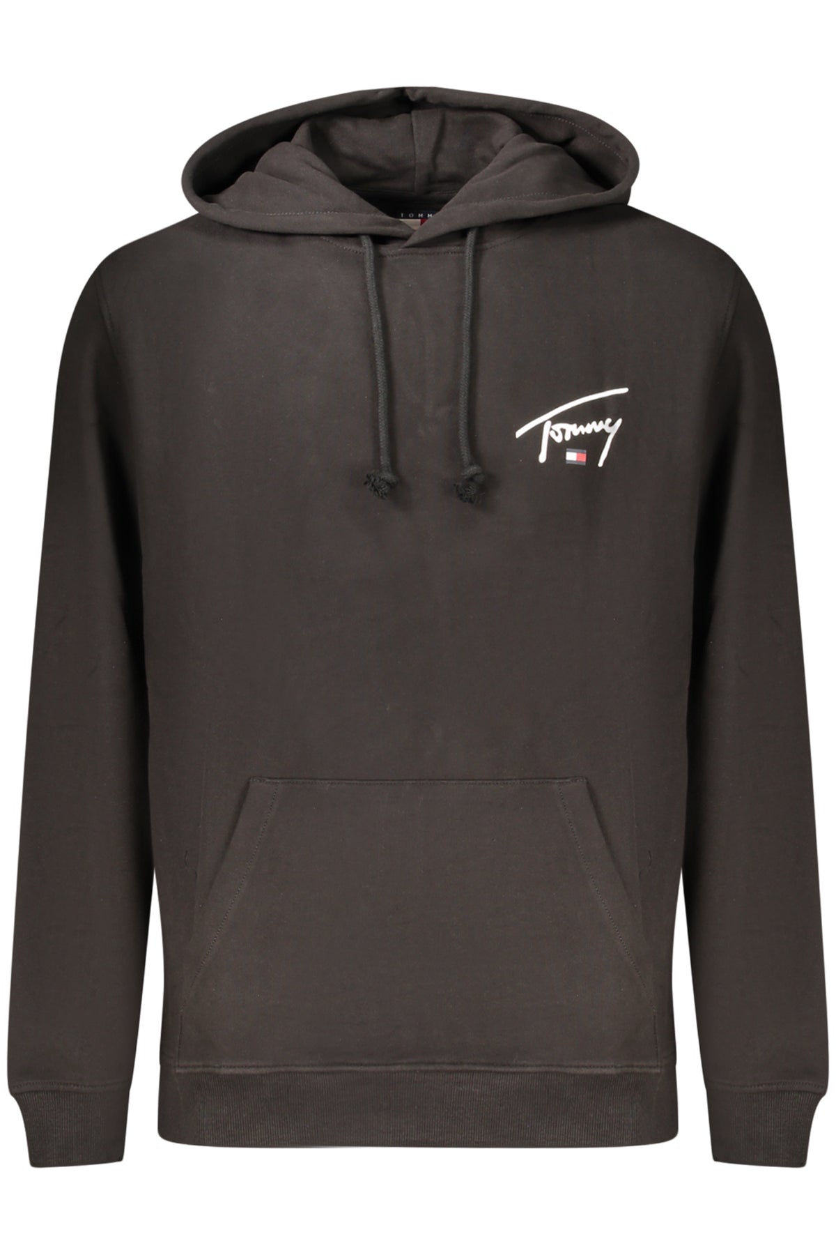 TOMMY HILFIGER FELPA SENZA ZIP UOMO NERO