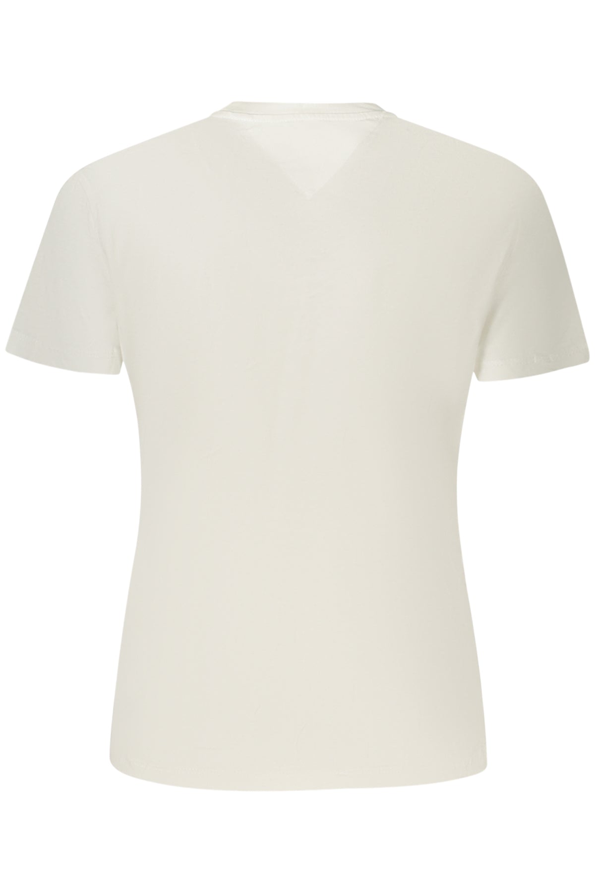 TOMMY HILFIGER T-SHIRT MANICHE CORTE DONNA BIANCO