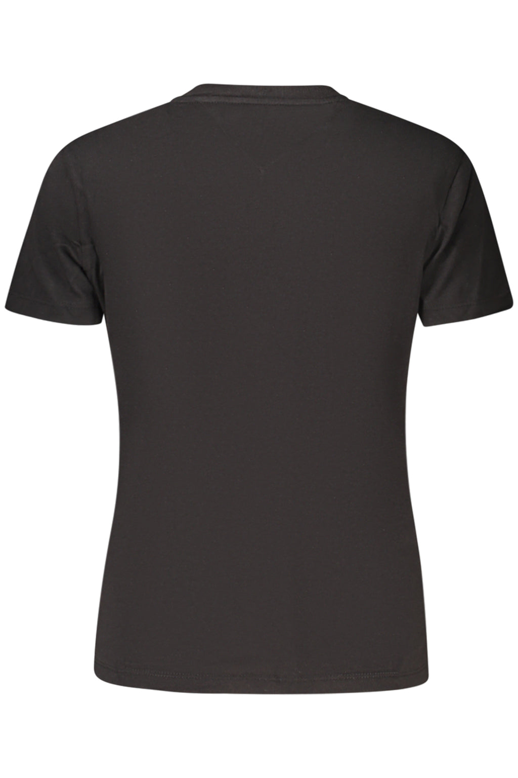 TOMMY HILFIGER T-SHIRT MANICHE CORTE DONNA NERO