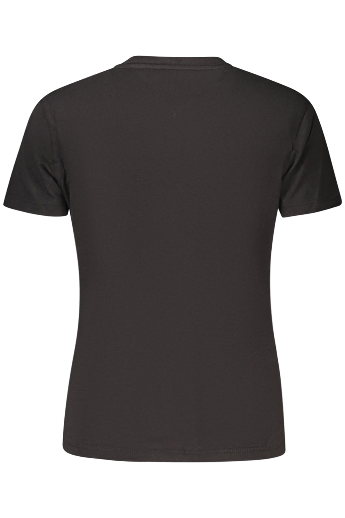 TOMMY HILFIGER T-SHIRT MANICHE CORTE DONNA NERO