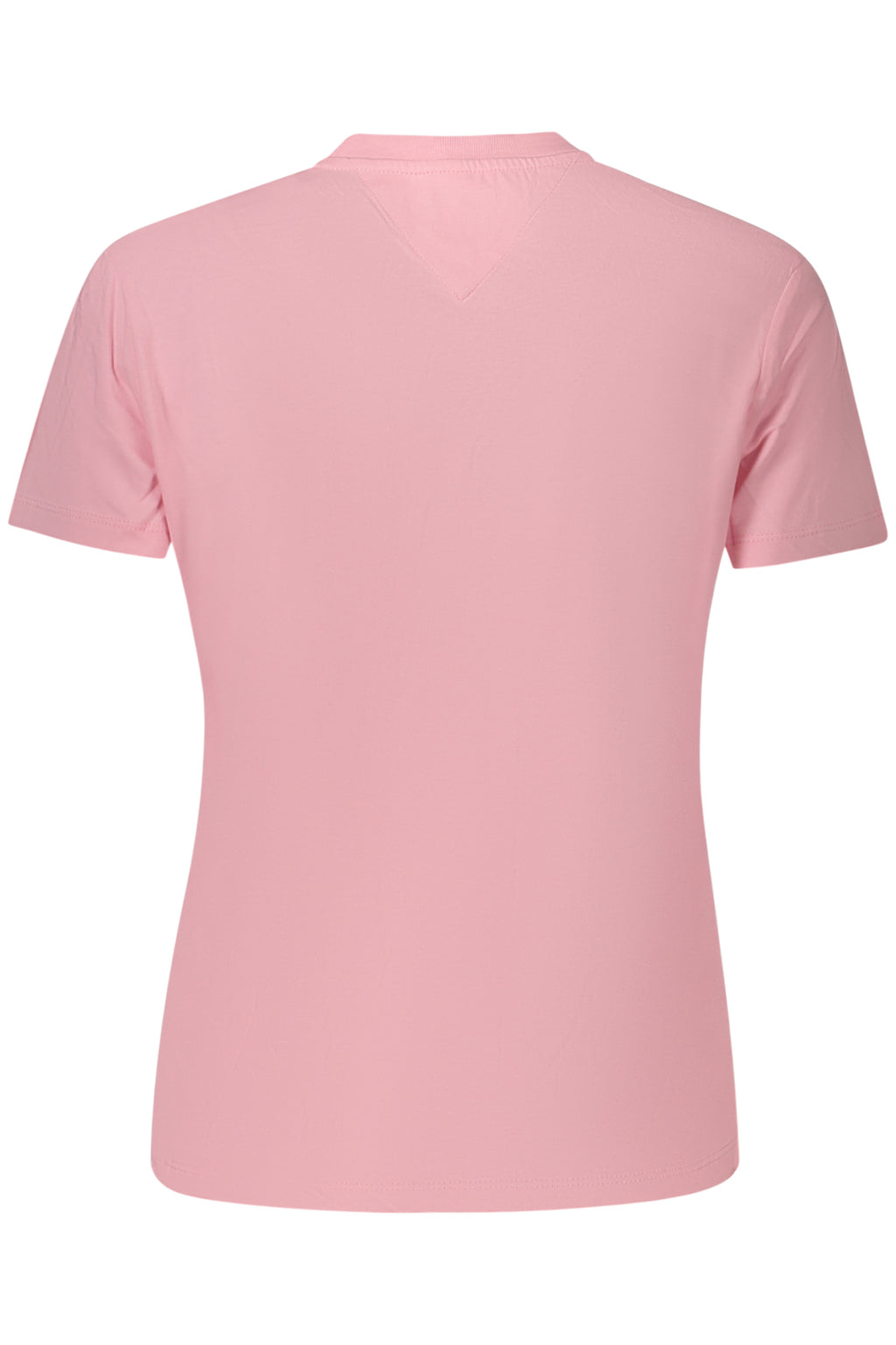 TOMMY HILFIGER T-SHIRT MANICHE CORTE DONNA ROSA