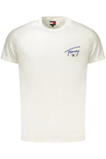 TOMMY HILFIGER T-SHIRT MANICHE CORTE UOMO BIANCO
