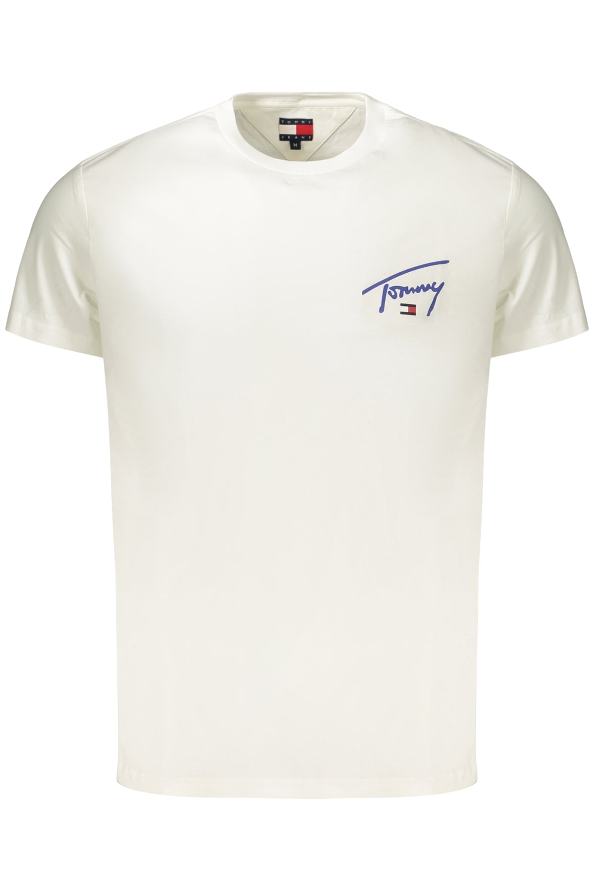 TOMMY HILFIGER T-SHIRT MANICHE CORTE UOMO BIANCO