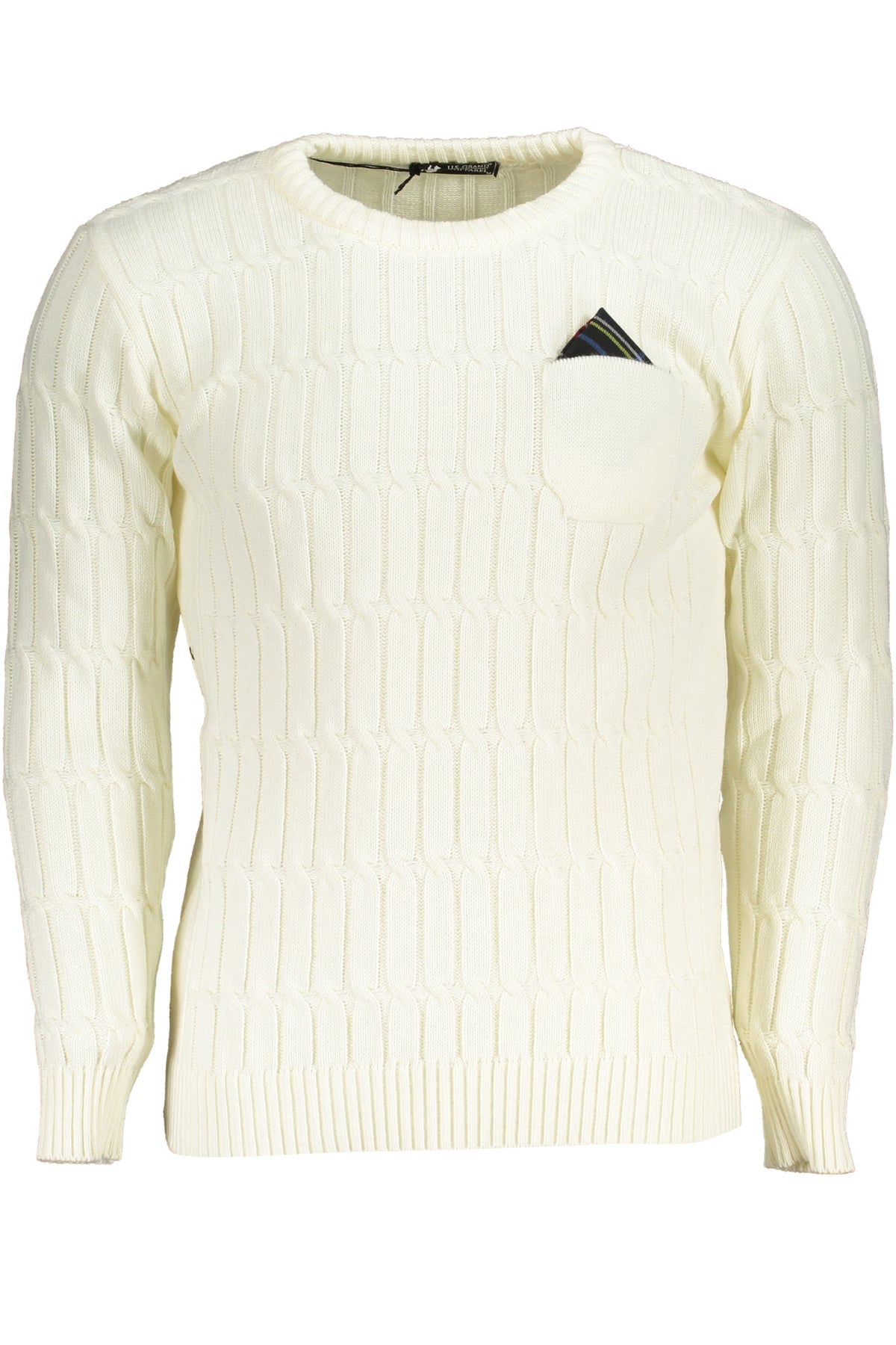 U.S. GRAND MAGLIONE UOMO BIANCO