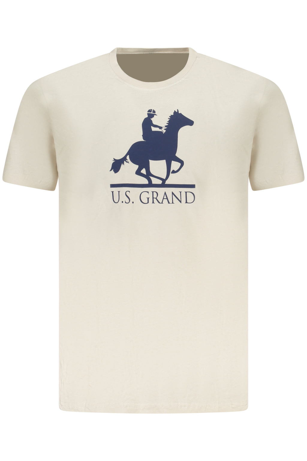 U.S. GRAND T-SHIRT MANICHE CORTE UOMO BEIGE