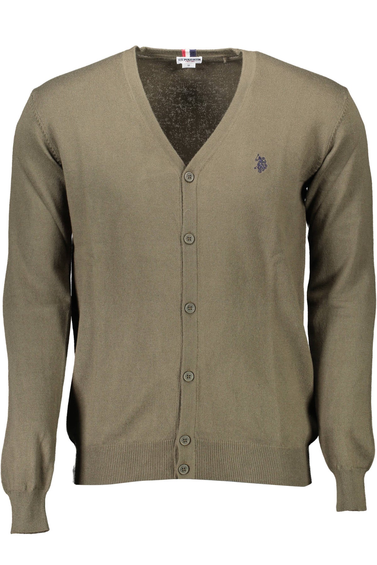 U.S. POLO ASSN. CARDIGAN UOMO VERDE