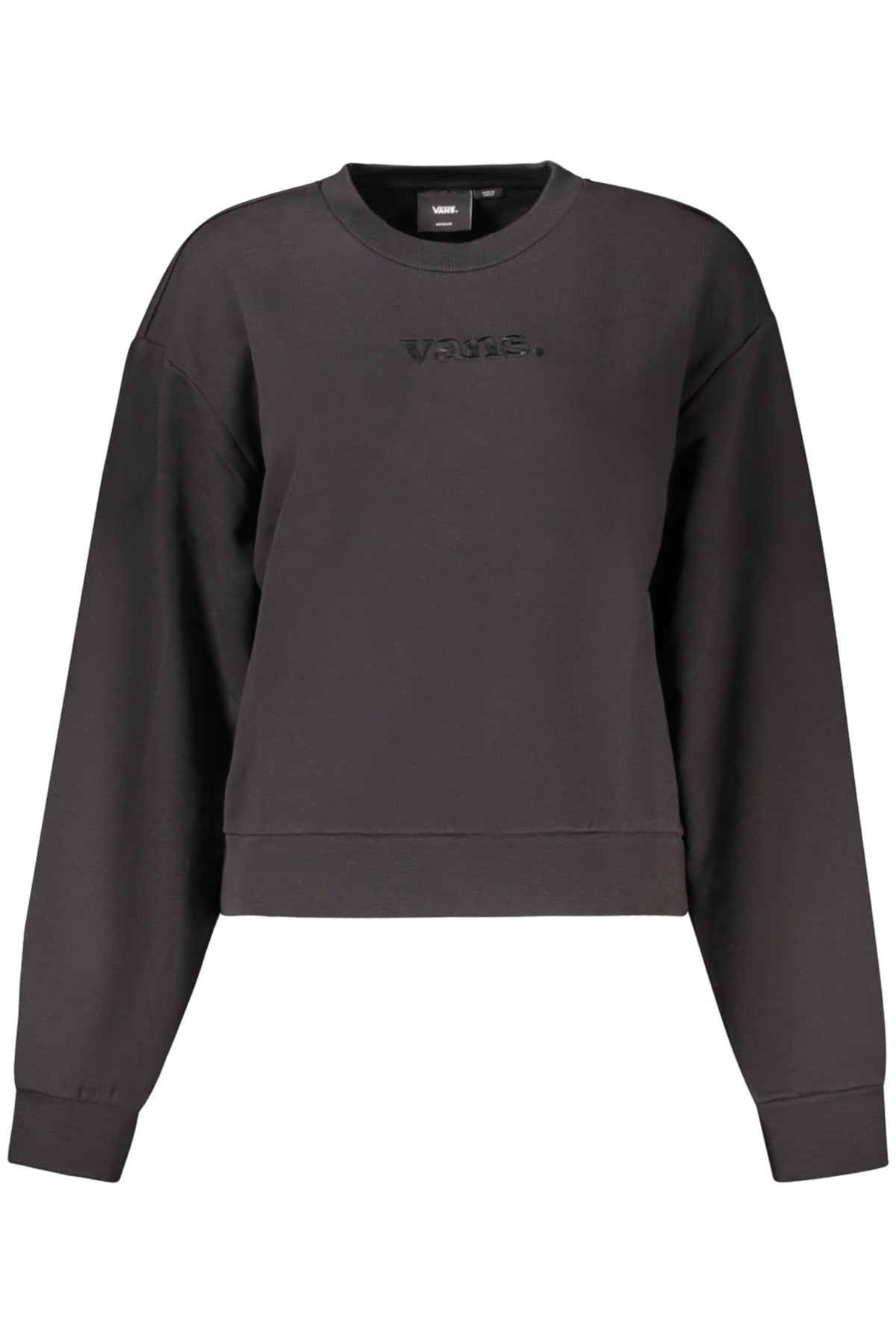 VANS FELPA SENZA ZIP DONNA NERO